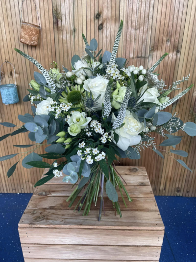 Fantasia White Bridal Bouquet